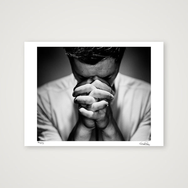 Praying — 80×60cm, 31×24" Print only