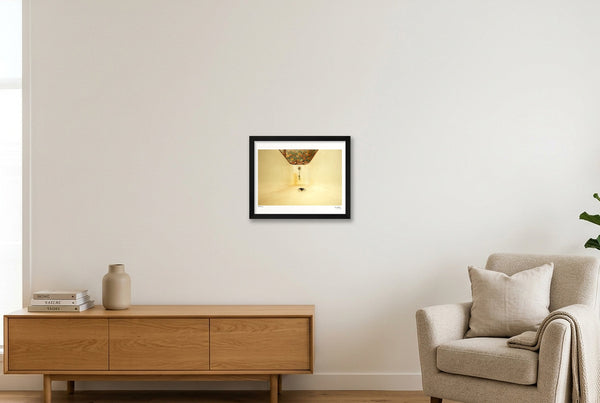Bathtime — 35×28cm, 14×11" Black Frame