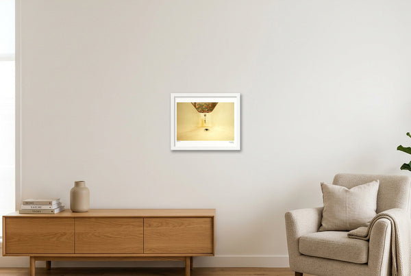 Bathtime — 35×28cm, 14×11" White Frame