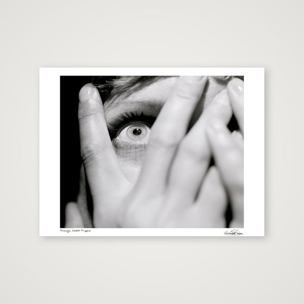 Through Closed Fingers — 80×60cm, 31×24" Print only