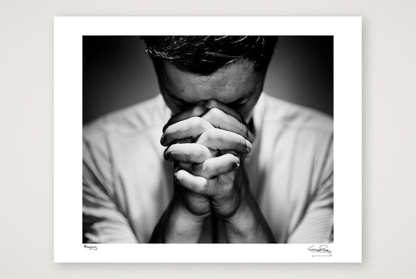 Praying — 50×40cm, 20×16" Print only