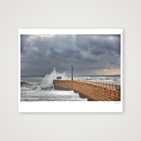 Storm Surge, Porthleven — 51×41cm, 20×16" Print only