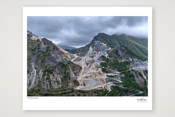 Cararra No.1 — 50×40cm, 20×16" Print only