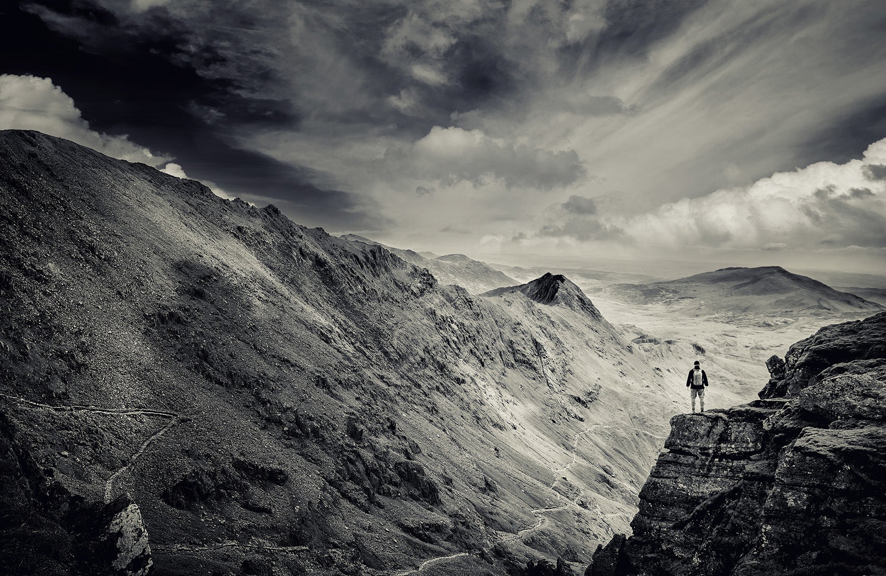 Pyg Track, Snowdonia, Wales.