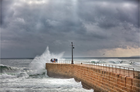 Storm Surge, Porthleven, Cornwall.