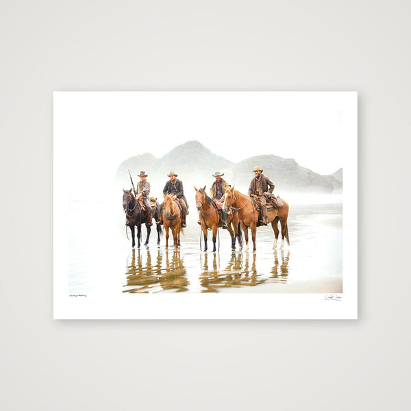 Cowboys Resting — 80×60cm, 31×24" Print only