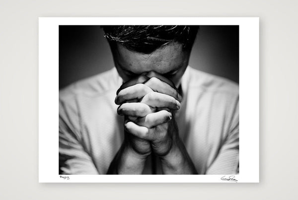 Praying — 80×60cm, 31×24" Print only