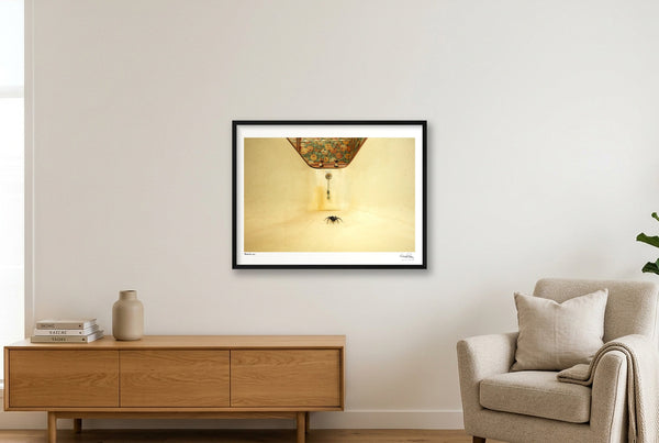 Bathtime — 80×60cm, 31×24" Black Frame