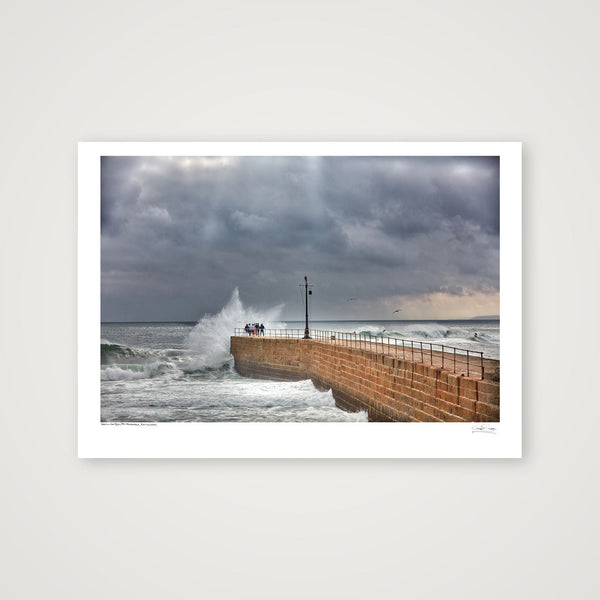Storm Surge, Porthleven — 59×42cm, 23×17" Print only