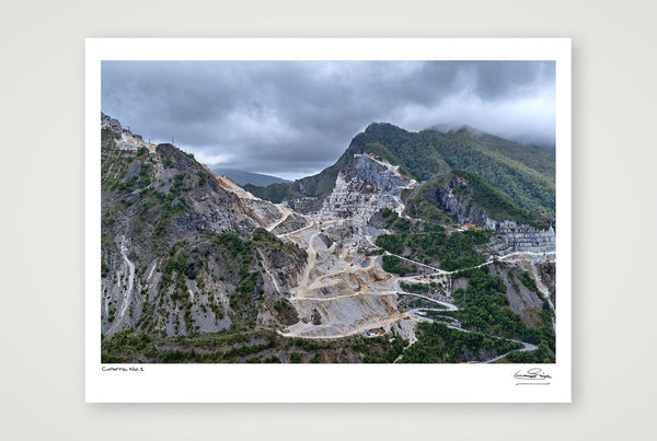 Cararra No1 Flat — 80×60cm, 31×24" Print only