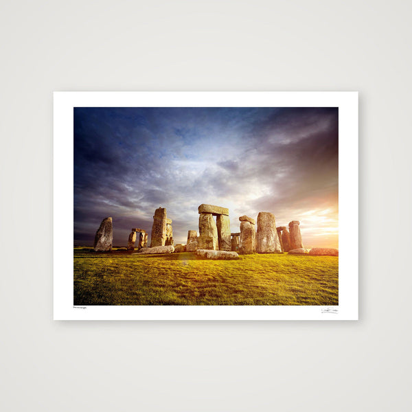 Stonehenge — 40×30cm, 16×12" Print only