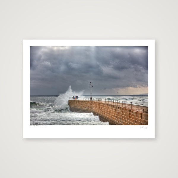 Storm Surge, Porthleven — 40×30cm, 16×12" Print only