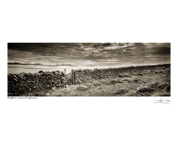 Drystone Wall, Dingle, Eire